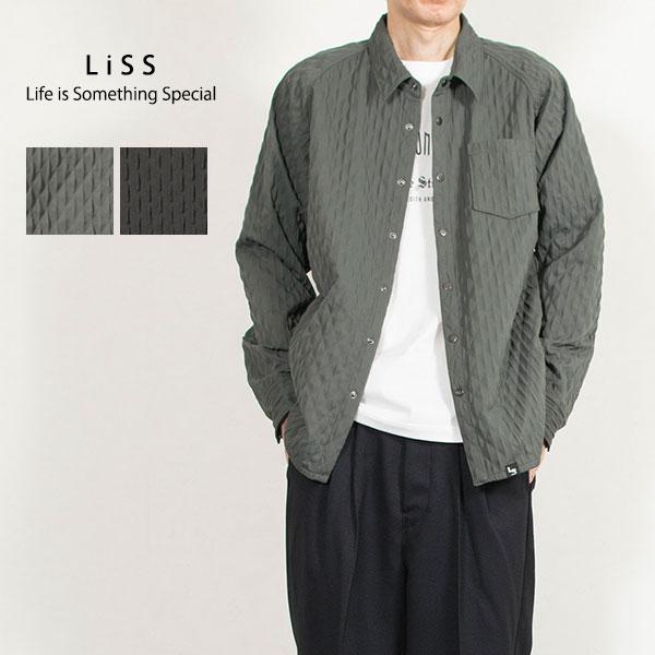 LiSS（リス） キルティング風シャツジャケット SHIRT JACKET メンズ 