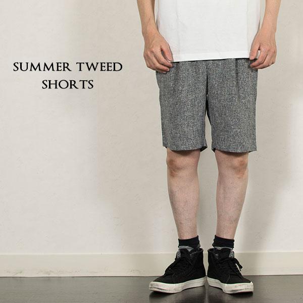 ATELANE（アテレーン） サマーツイード ショートパンツ SUMMER TWEED