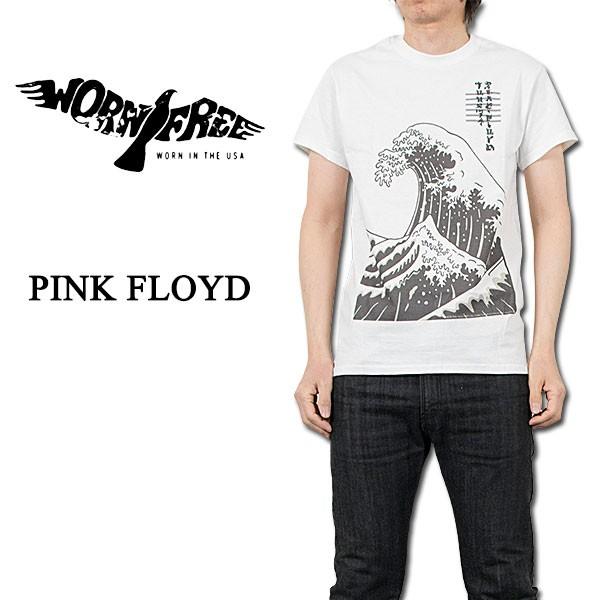 Worn Free ウォーンフリー ロックtシャツ Rock Tee Pink Floyd ピンクフロイド White Wf 19ss Pf Waves Wht London Game 通販 Yahoo ショッピング