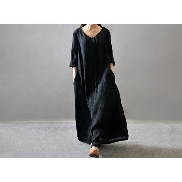 ワンピース チュニック ロング丈 マキシ丈 長袖 リラックス リネン マキシワンピ カジュアル トップス シンプル ゆったり ナチュラル エスニック風 フレア Buyee Buyee 提供一站式最全面最專業現地yahoo Japan拍賣代bid代拍代購服務 Bot Online