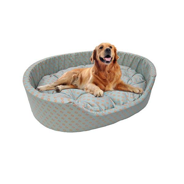 ペットベッド　ＬＬサイズ　大型犬用　日本製　キュートフラワー　グリーン　ペットソファー　ふんわり　洗える 犬用ベッド 国産 ネコ用ベッド 綿100％　花柄