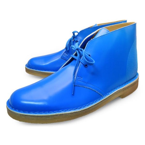 Clarks クラークス デザートブーツ 靴 メンズ コバルトブルー 青 Longpshoe 通販 Yahoo ショッピング
