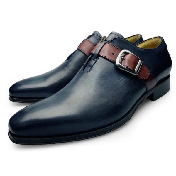 Orobianco Chiari オロビアンコ チアリ ブルー 青 紺色 メンズ ドレスシューズ ダブルモンクストラップシューズ スーツ 靴 おしゃれ 本革 革靴 Orobianco Chiari Blu Longpshoe 通販 Yahoo ショッピング