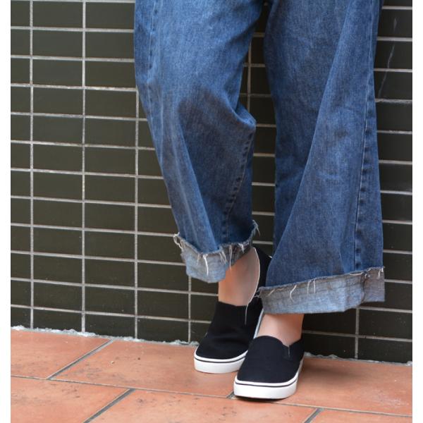 スリッポン レディース スニーカー 18色 おしゃれ 黒 白 ブランド ローカット Buyee Buyee Japanese Proxy Service Buy From Japan Bot Online