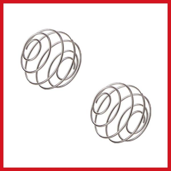 他サイト： 304 ステンレス スチール ブレンダー ボトル ミキシング 泡だて器 ボール カップ プロテイン シェーカー 泡立ボール (2個入り)の商品画像