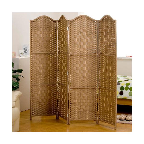 軽くておしゃれな4連パーテーションLSSH-0150