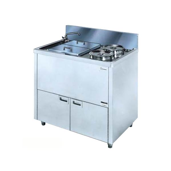 ゆで麺器 湯通タイプ 幅900×奥行600×高さ800mm 電気ゆで麺器 厨房機器