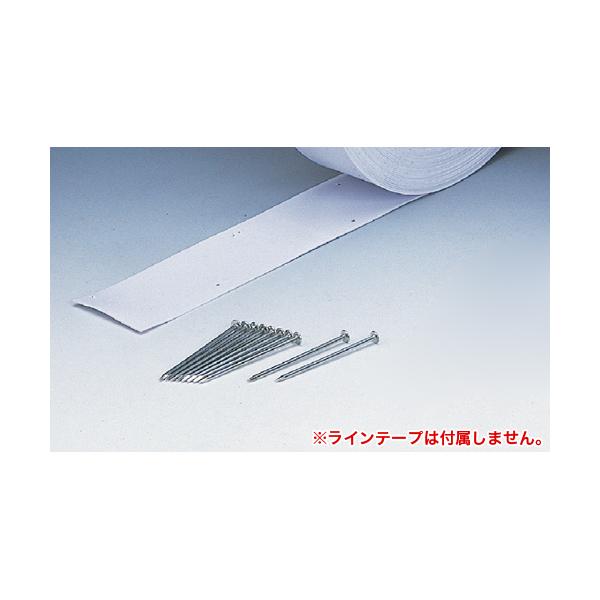 三和体育 テープ用釘　メッキ仕上　約3600本入り　S-2860（S2860）   グランドテープくぎ ラインテープ用釘 SANWA TAIKU lookit_2y-ls-s-2860