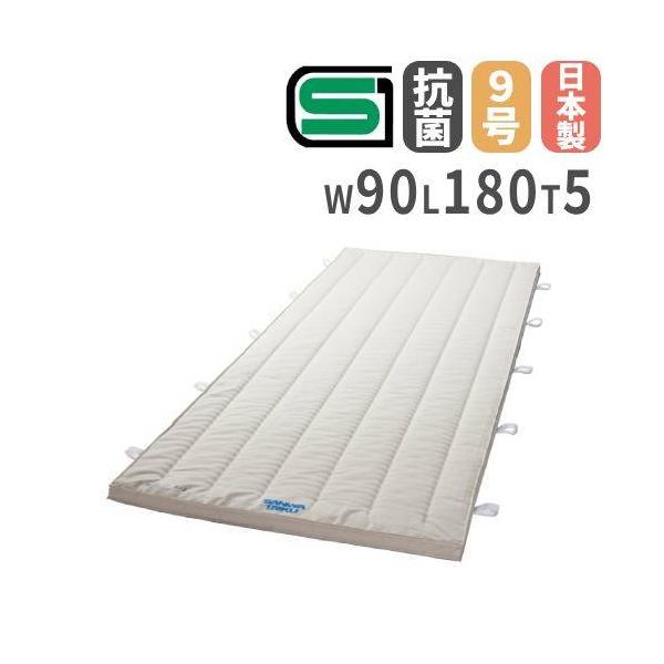 三和体育の品質確かな体操マット！三和体育の合成スポンジは密度が高いので、ヘタリが遅く、丈夫で長持ちします。ディロス加工により、抗菌防臭、消臭、防カビ効果に期待できます。移動に便利な取っ手付き、持ち運びにも便利です。教育施設や運動施設で活躍し...