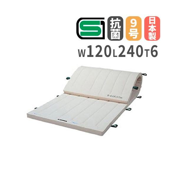 三和体育の品質確かな体操マット！三和体育の合成スポンジは密度が高いので、ヘタリが遅く、丈夫で長持ちします。ディロス加工により、抗菌防臭、消臭、防カビ効果に期待できます。移動に便利な取っ手付き、持ち運びにも便利です。教育施設や運動施設で活躍し...