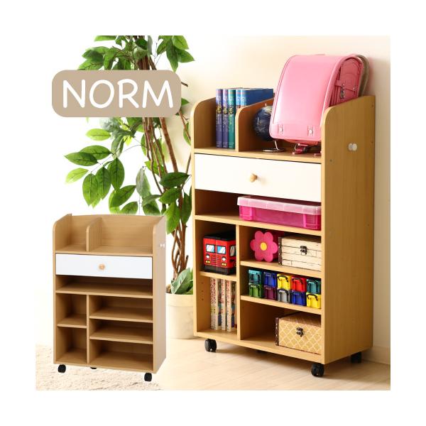 お子様やお孫様の進級祝いにもオススメ！ナチュラルカラーが可愛らしいランドセルラックです。天板部分はランドセルを置くのに丁度良いサイズです。中棚は可動式で3.2cm間隔で動かすことが出来るので、収納物の大きさに合わせて整理整頓できます。キャス...