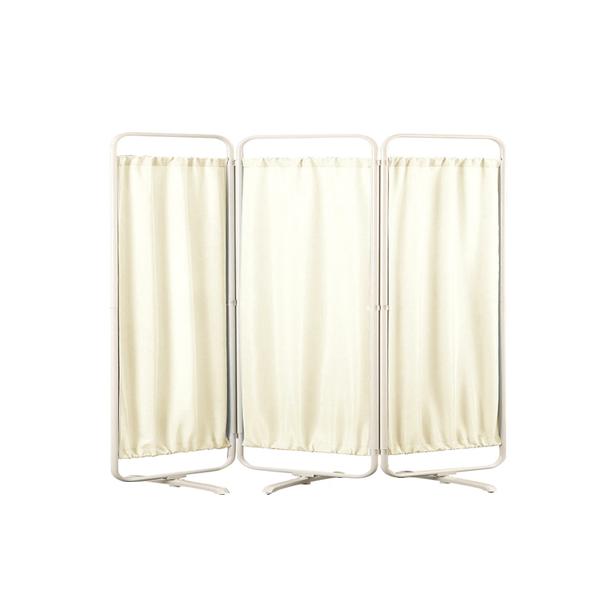 医療現場などでも大活躍のスクリーン衝立！アジャスター脚のスクリーン衝立です。消臭・抗菌・防臭・防炎加工でメディカルスクリーンとしても最適です。6色のカラー展開でインテリアに合わせてお選びいただけます。商品番号KAM-633-CLAお客様組立...