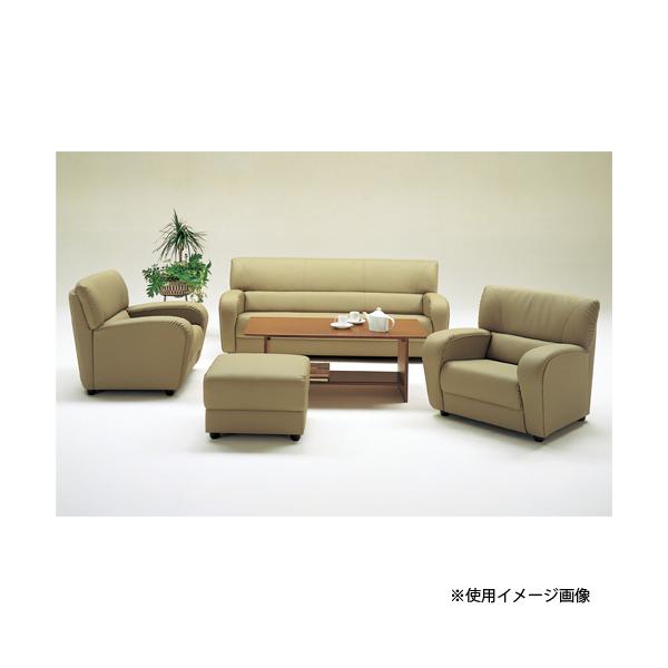 応接用に最適なビニールレザー張りチェア、ソファのセットです。商品番号48-NC-2702ACSS完成品(新品)セット内容：アームチェア×2台、ソファ×1台サイズ〈アームチェア〉幅820×奥行850×高さ750（座面高370）mm〈ソファ〉幅...