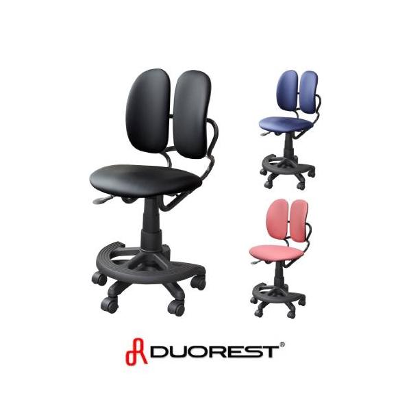 デスクチェア DUOREST FIT+ 肘なし 幅470×奥行470〜550×高さ790〜900mm