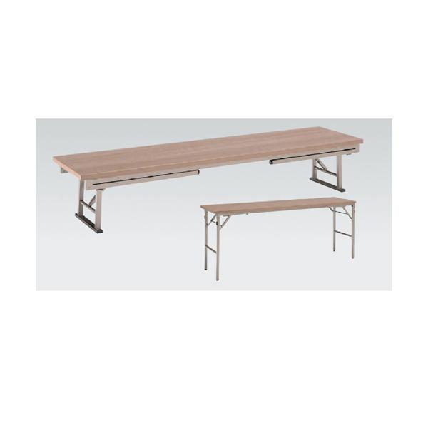 オカムラ（okamura） 折りたたみ会議テーブル 座卓兼用 幅180×奥行45cm