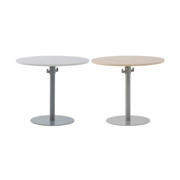 法人限定  ラウンドテーブル 直径800mm ラウンジテーブル バッグハンガー付き 丸テーブル 丸型 会議用テーブル 会議テーブル カフェテーブル RFRT2-800-BH
