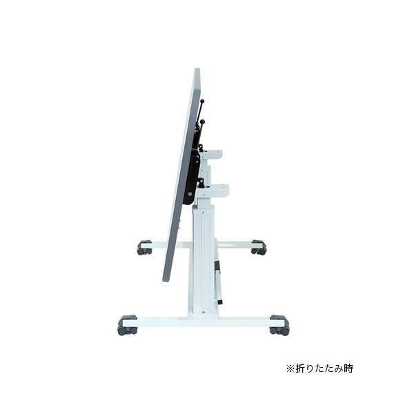 昇降テーブル 送料無料 幅90cm リハビリテーブル 天板 折りたたみ キャスター付き 可動式 高さ調整 ガスシリンダー 食堂 大型