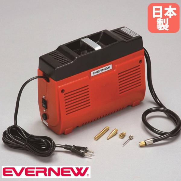 毎分14Lで15分連続使用可能なミニエアーコンプレッサーです。商品番号EN-EKD292組立状態完成品（新品）付属品エアーダスターノズル、テーパーノズル、自転車用ノズル、長針備考●日本製スポーツ用品 スポーツ用具 体育用品 体育用具 運動用...