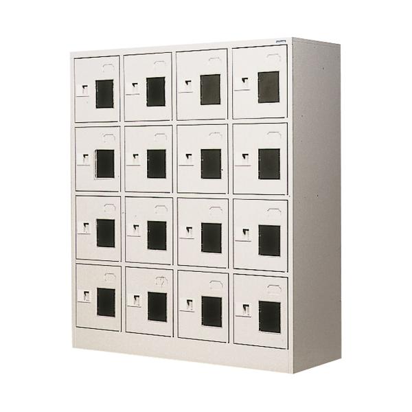 法人限定 ロッカー 16人用 4列4段 シューズボックス シューズロッカー