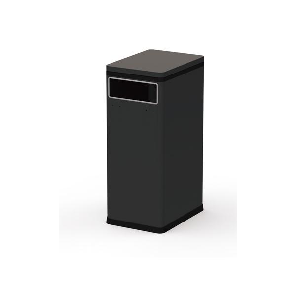 ゴミ箱 弘益 ゴミ箱 幅240mm 奥行329mm 高さ600mm 袋止め付き 机下 デスク下