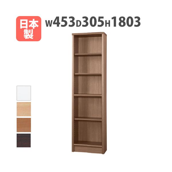 本棚 ハイタイプ 幅453×奥行305×高さ1803mm 可動棚板 転倒防止 本棚 ハイタイプ 幅453×奥行305×高さ1803mm 可動棚板 転倒防止