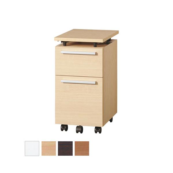 デスクワゴン　キャスター付き　机別売り　大人仕様 lookit_kj-c1d-wg