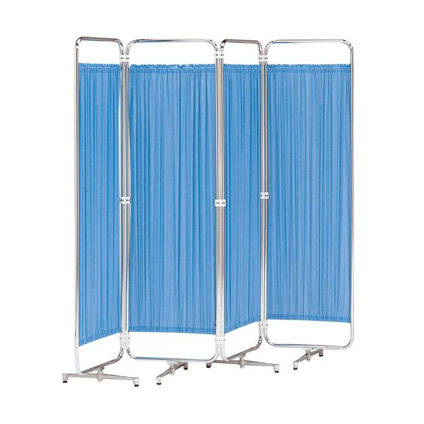 4つ折りパーテーション　4連パーテーション　間仕切り 弘益 法人限定 スクリーン 4連 衝立 4連スクリーン 四つ折り