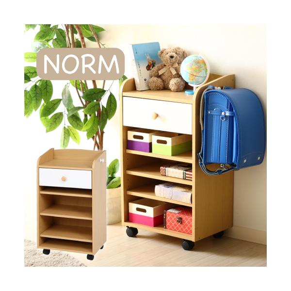 お子様やお孫様の進級祝いにもオススメ！ナチュラルカラーが可愛らしいランドセルラックです。中棚は可動式で3.2cm間隔で動かすことが出来るので、収納物の大きさに合わせて整理整頓できます。キャスター付きで移動もラクラク。ランドセルや帽子を掛けら...