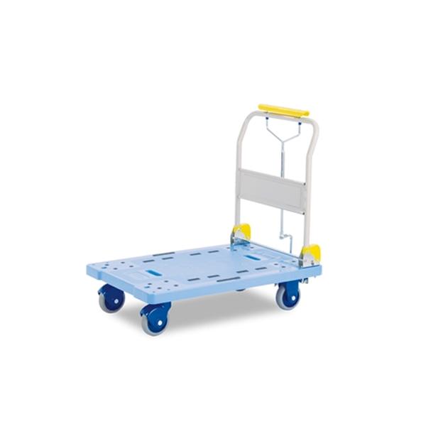 ジ61/ サンコー 台車用ブレーキSM用 ハンドル折畳み 台車 カート ゴム