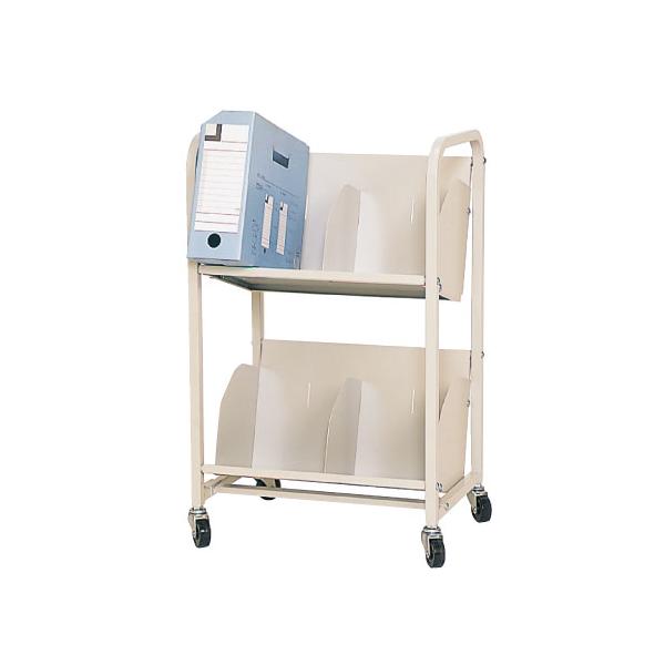 ファイルワゴン 2段 キャスター付きで快適収納