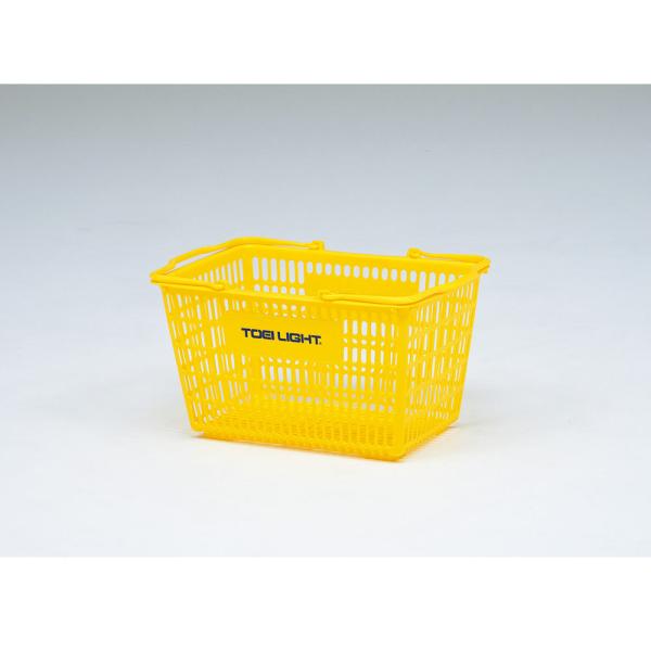 ボール収納・運搬が行えるボールカゴです。テニスボール等の収納に適しています。教育施設やスポーツ施設で活躍します。商品番号TL-B4395組立状態完成品（新品）カラー黄サイズ外寸：幅48.5×奥行33×高さ26.5cm重量：720g容量：31...