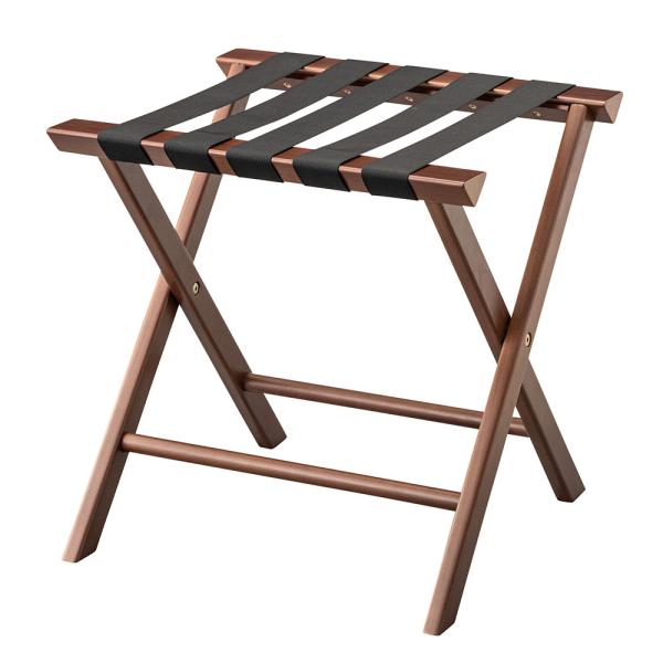 荷物の仮置きに便利なバゲッジラックです。折りたたみ式なので、使わない時は隙間などにコンパクトに収納できます。ホテルのエントランスや客室での仮置きに最適です。商品番号YS-YBL-006L-WN組立状態完成品（新品）特記事項-付属品-カラー本...