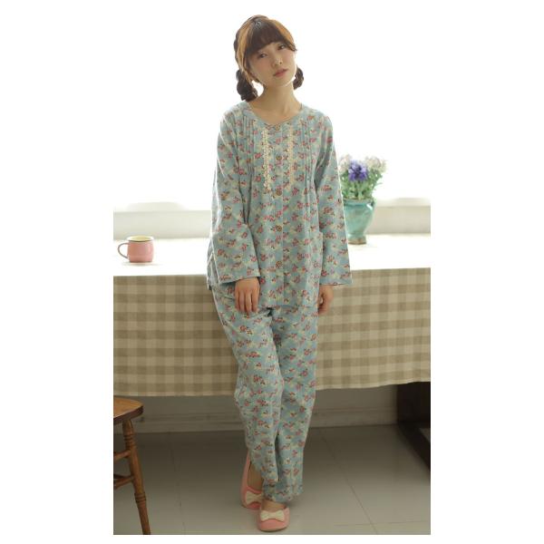 レトロ 花柄 女性用パジャマ レディースパジャマ ルームウェア 前開き 花柄 レース パジャマ レディース 寝間着 可愛い 大人 部屋着 ナイトウェア Buyee Buyee Japanese Proxy Service Buy From Japan Bot Online