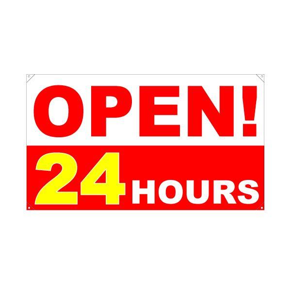 XN[t[yR^zpʔiЖʁj wOPEN24HOURSx TCYFW980mm×H560mm