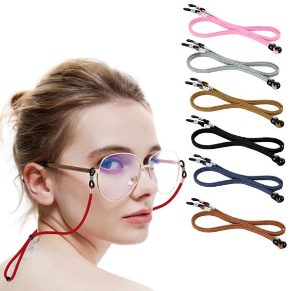 メガネやサングラス、外した時に置き忘れたり、うっかり落として傷つけたりした経験はありませんか？このお洒落なスエード調のめがねストラップ（グラスコード）が、あなたの大切な眼鏡の落下・紛失を防ぎます。◎肌触りの良いスエード素材軽量かつ肌触りの良...