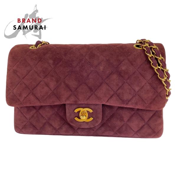 CHANEL（シャネル） 美品 マトラッセ ダブルフラップ ココマーク