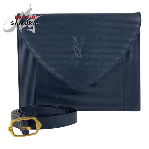 Yves Saint Laurent SAINT LAURENT サンローラン ロゴ型押し