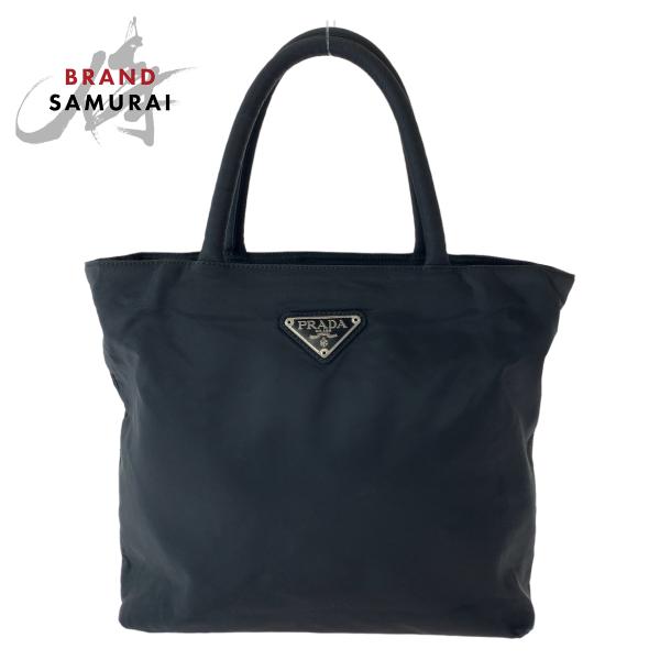プラダ PRADA ボディバッグ テスートナイロン 三角プレート 黒 PRADA