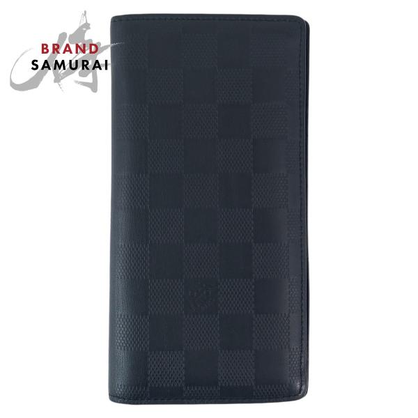 ■未使用■　ルイヴィトン ボルトフォイユブラザ 長財布 ダミエ アンフィニ ブラック N63318 箱【420979】8 LOUIS VUITTON（ルイ・ヴィトン） 美品 ダミエ アンフィニ