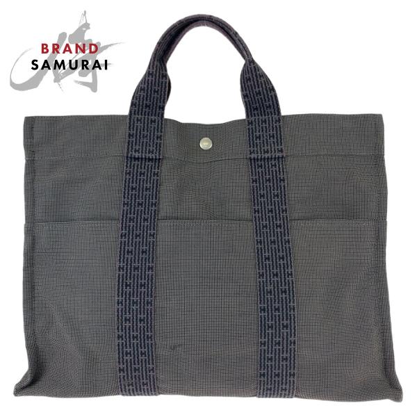 HERMES（エルメス） エールライン MM ブラック 黒 シルバー金具
