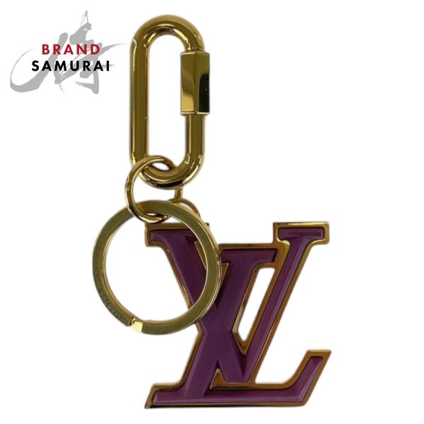 LOUIS VUITTON（ルイ・ヴィトン） 美品 LVロゴ ポルトクレ パープル