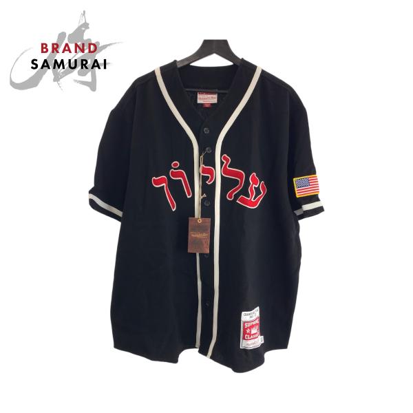 ウェア supreme baseball shirt Supreme 新品未使用 シュプリーム ×Mitchell & Ness 23AW