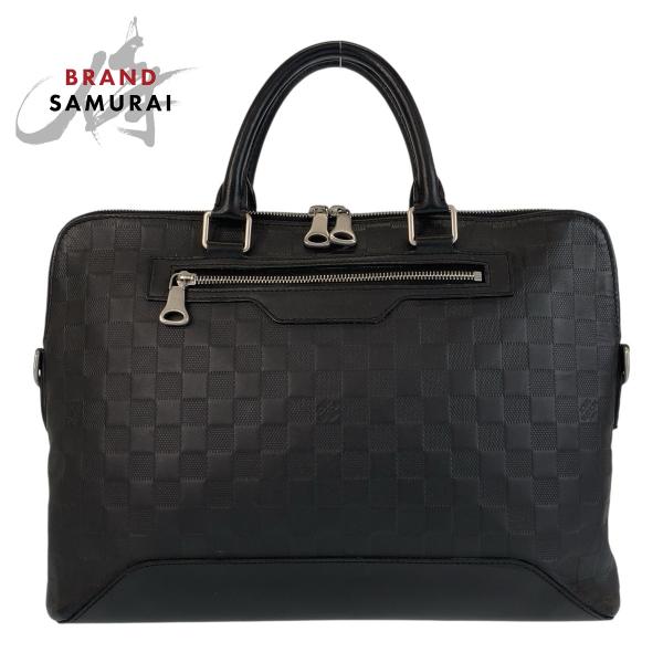 極美品 ルイヴィトン ダミエ ビジネスバック N41019 LOUIS VUITTON（ルイ・ヴィトン） 美品 ダミエアンフィニ アヴェニュー
