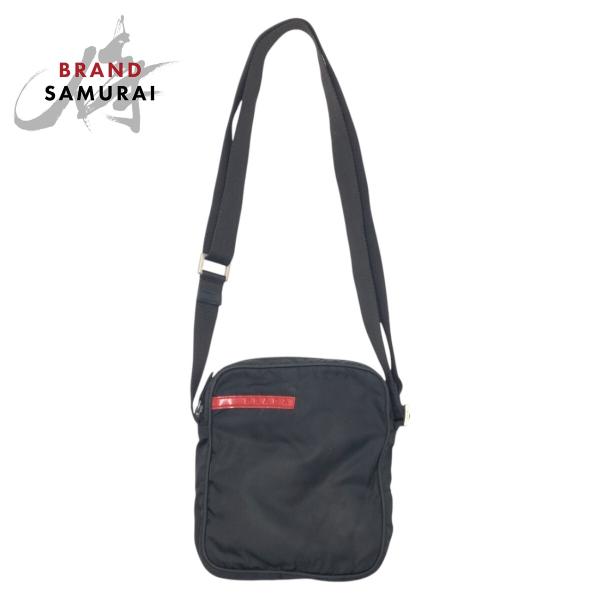 PRADA（プラダ） 美品 プラダスポーツ ブラック 黒 ナイロン B8674
