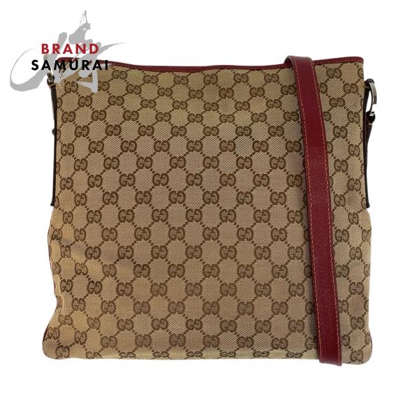 Gucci GGロゴ ハンドバッグ ベージュ/黒/赤 bk5569.jpg