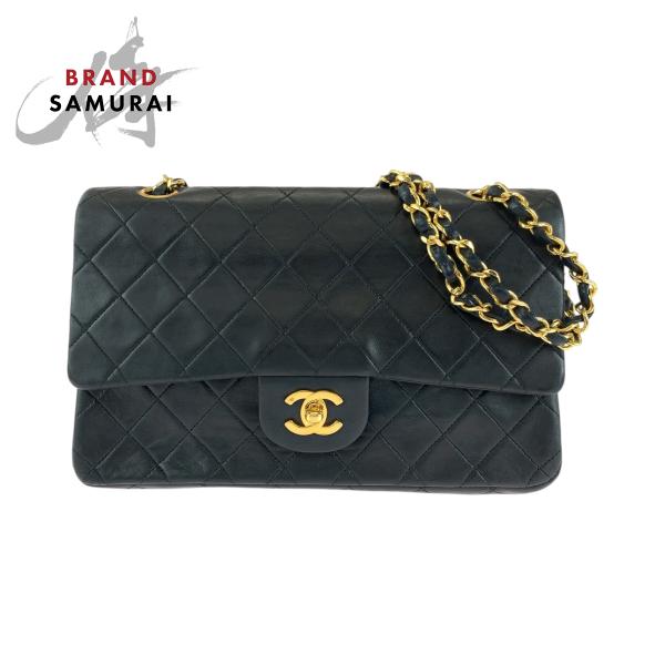 CHANEL（シャネル） 美品 マトラッセ ダブルフラップ ココマーク