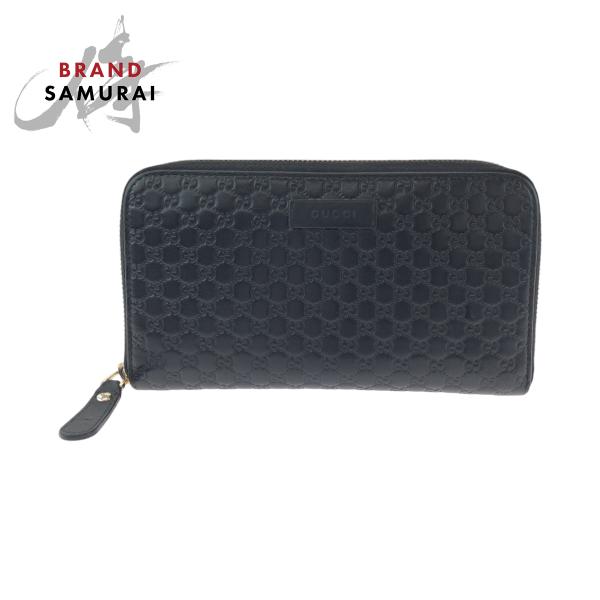 GUCCI（グッチ） 美品 マイクログッチ ブラック 黒 シルバー金具