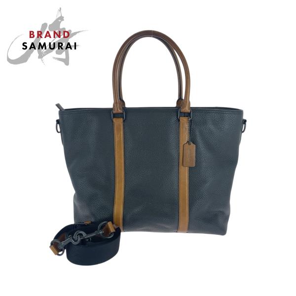 COACH（コーチ） 美品 メトロポリタン ブラック ブラウン ブラック金具