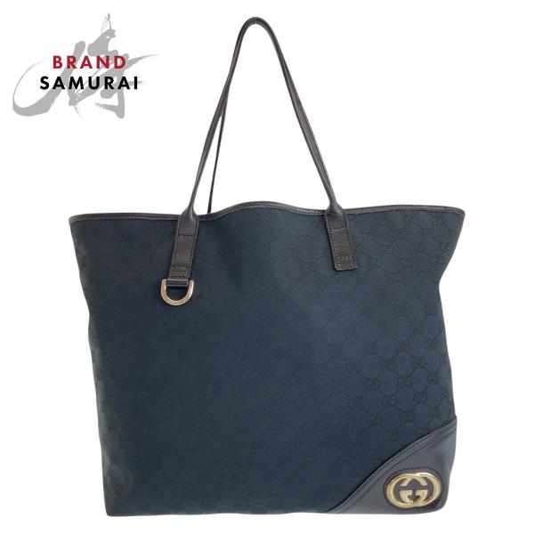 GUCCI（グッチ） 美品 ニューブリット ブラック 黒 ゴールド金具 GG