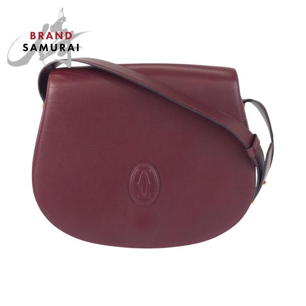 Cartier（カルティエ） 美品 マストライン ボルドー ゴールド金具